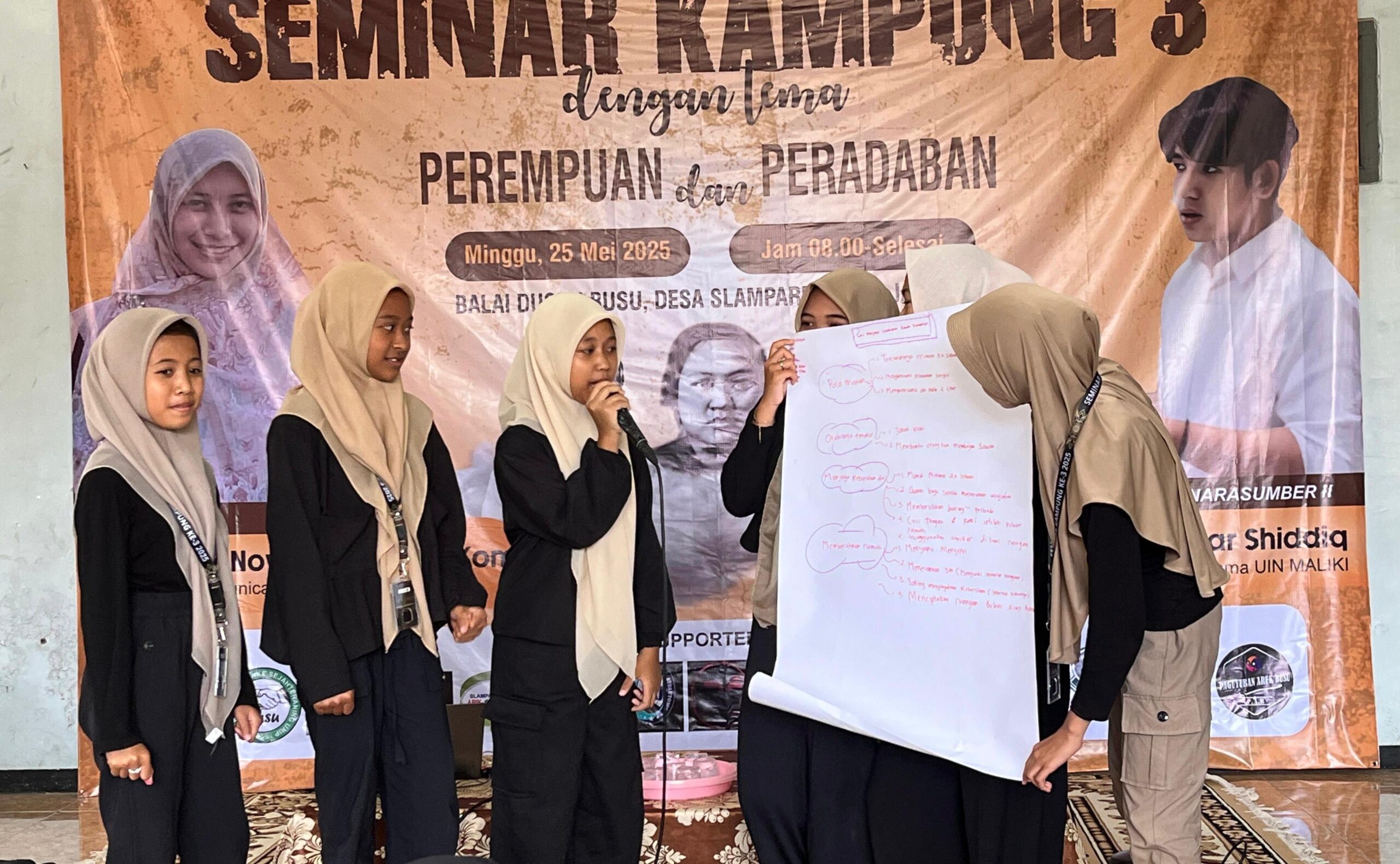 Dibalik Kesuksesan Seminar Kampung 3 Balai Dusun Busu