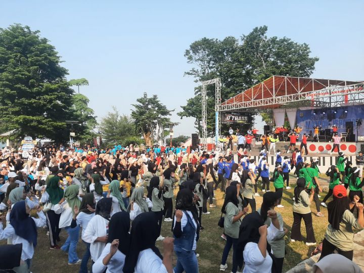 May Day 2025, Buruh di Jepara dan Demak Rayakan Hari Buruh Lewat Senam dan Jalan Sehat