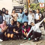girls on path