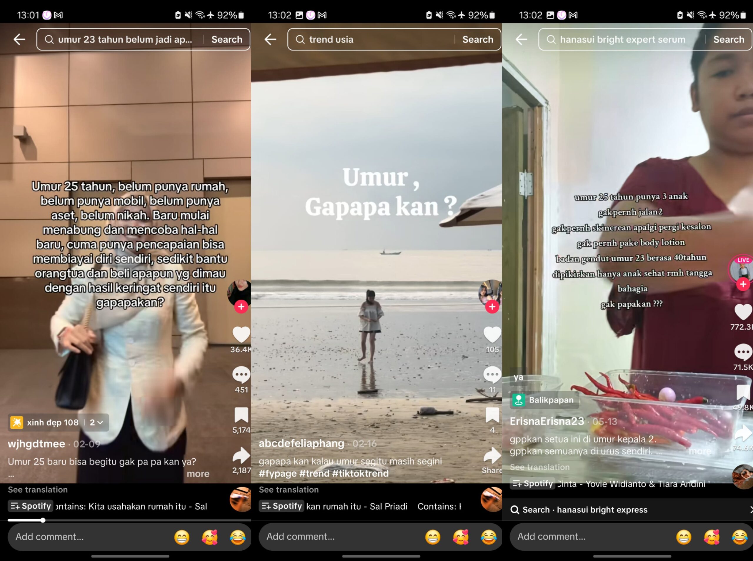 Tren Tiktok “gapapa kan?”