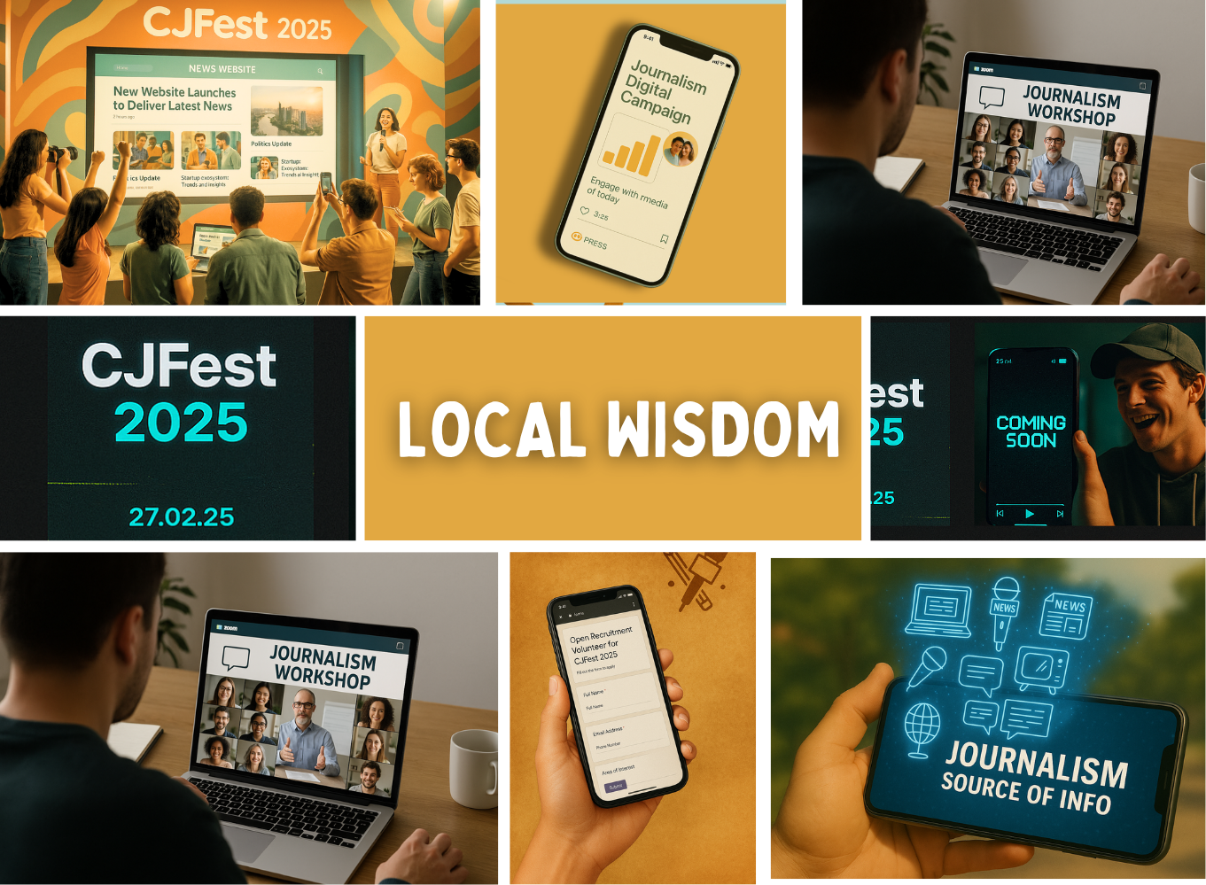 CJFest UMM 2025 Hadirkan Edukasi Jurnalisme Digital untuk Pelajar SMA